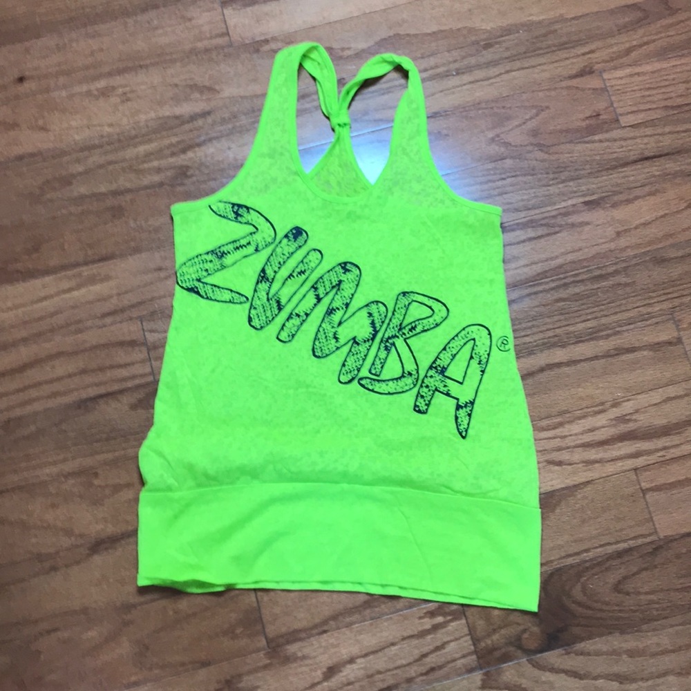 Zumba bubble tank top